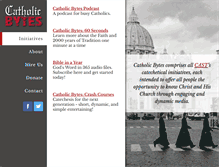Tablet Screenshot of catholicbytes.com